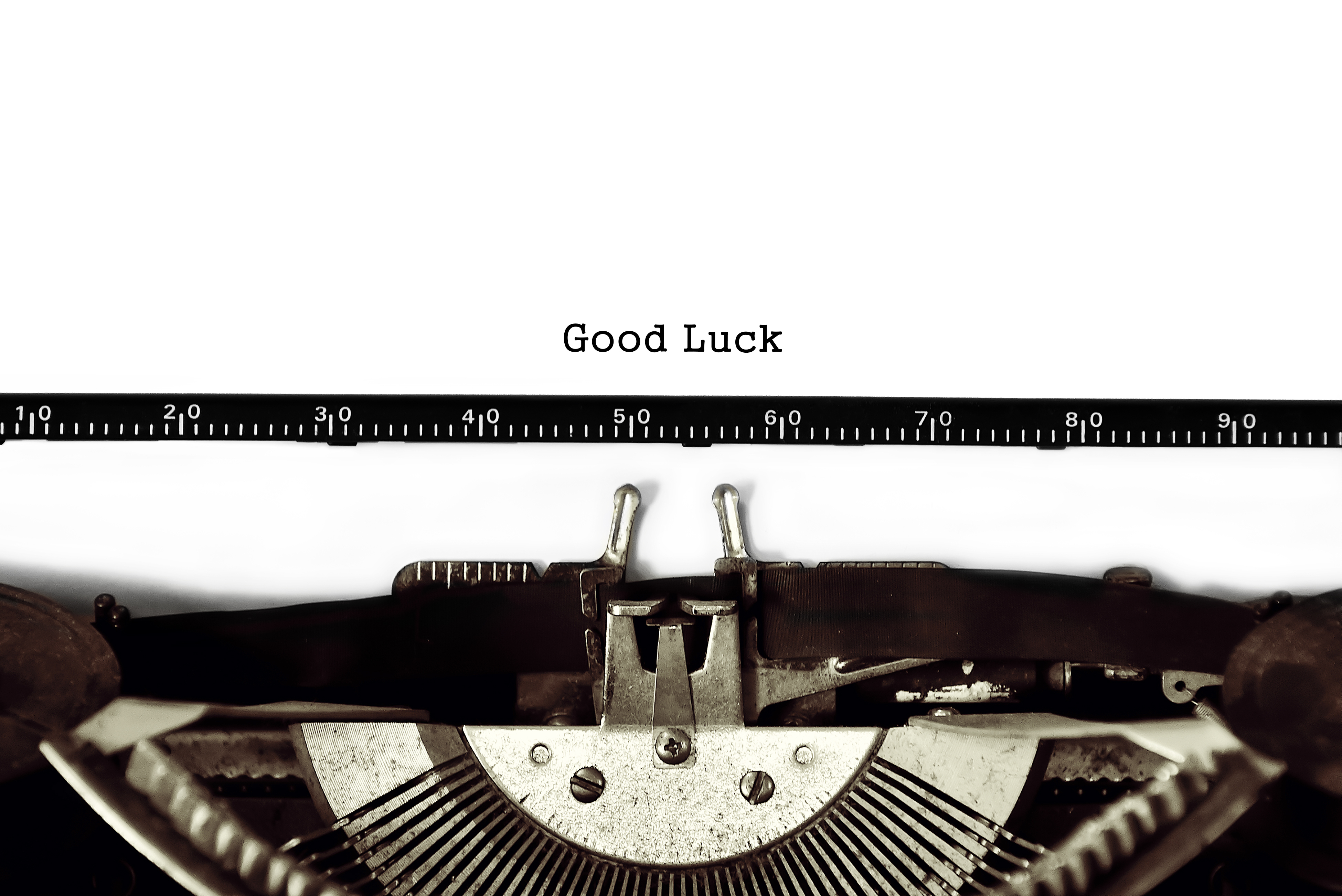 When saying,  “Good Luck” really felt like saying, “Good Bye"