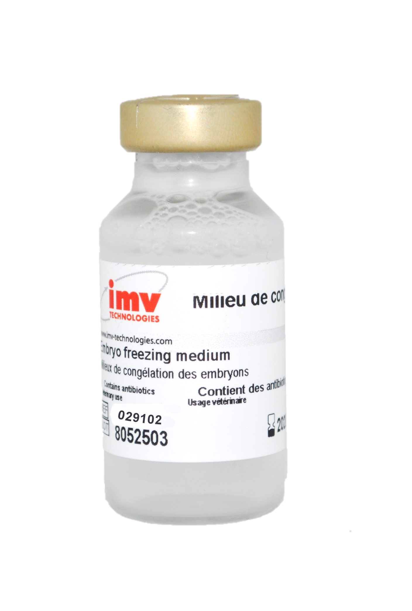 Embryo freezing media with ethylene glycol and sucrose 10ml