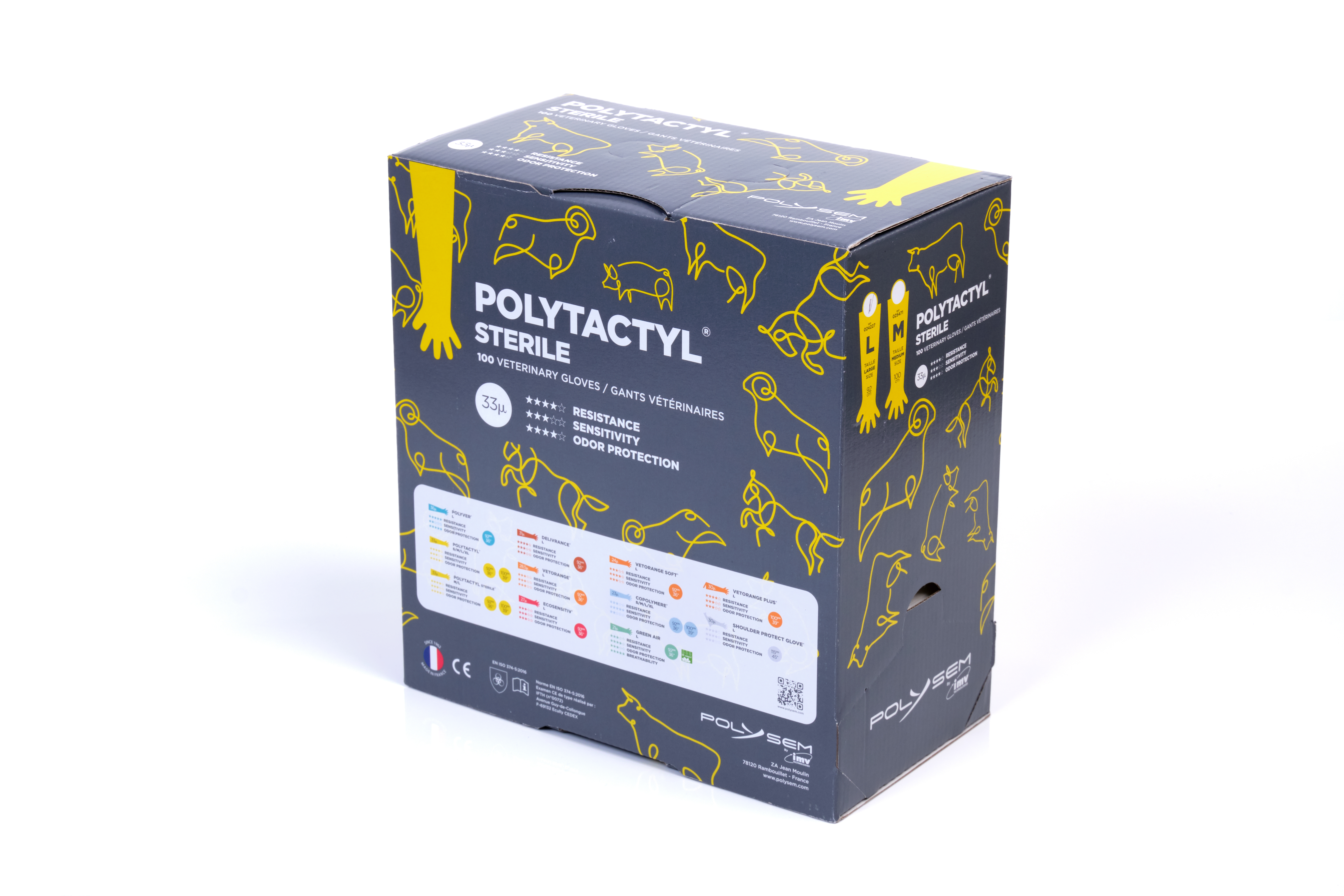 Polysem Polytactyl sterile insemination glove: an indispensable hygiene asset