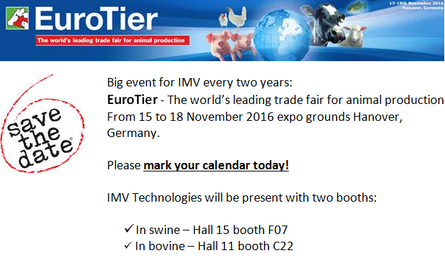 EuroTier 2016 is coming !