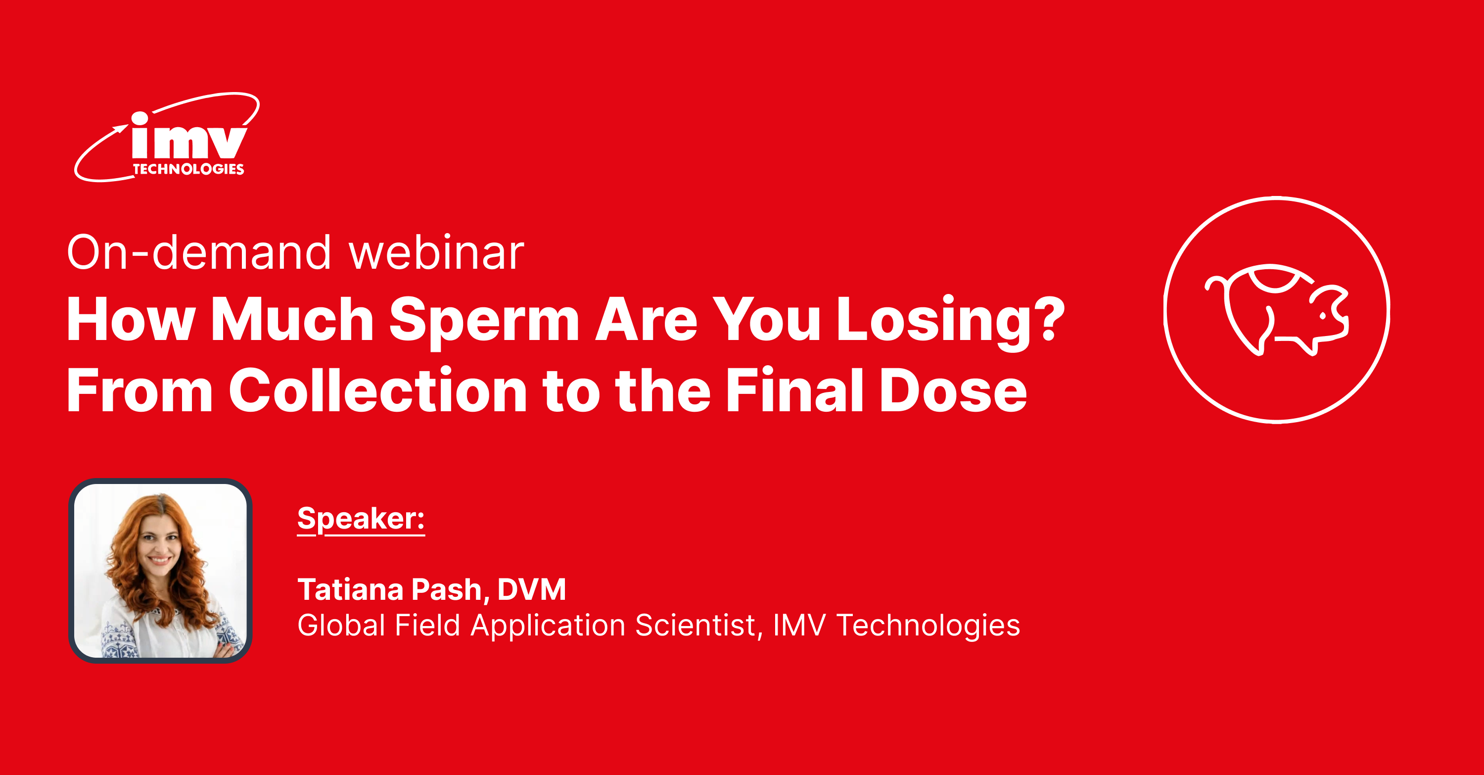 Webinar. How Much Sperm Are You Losing?