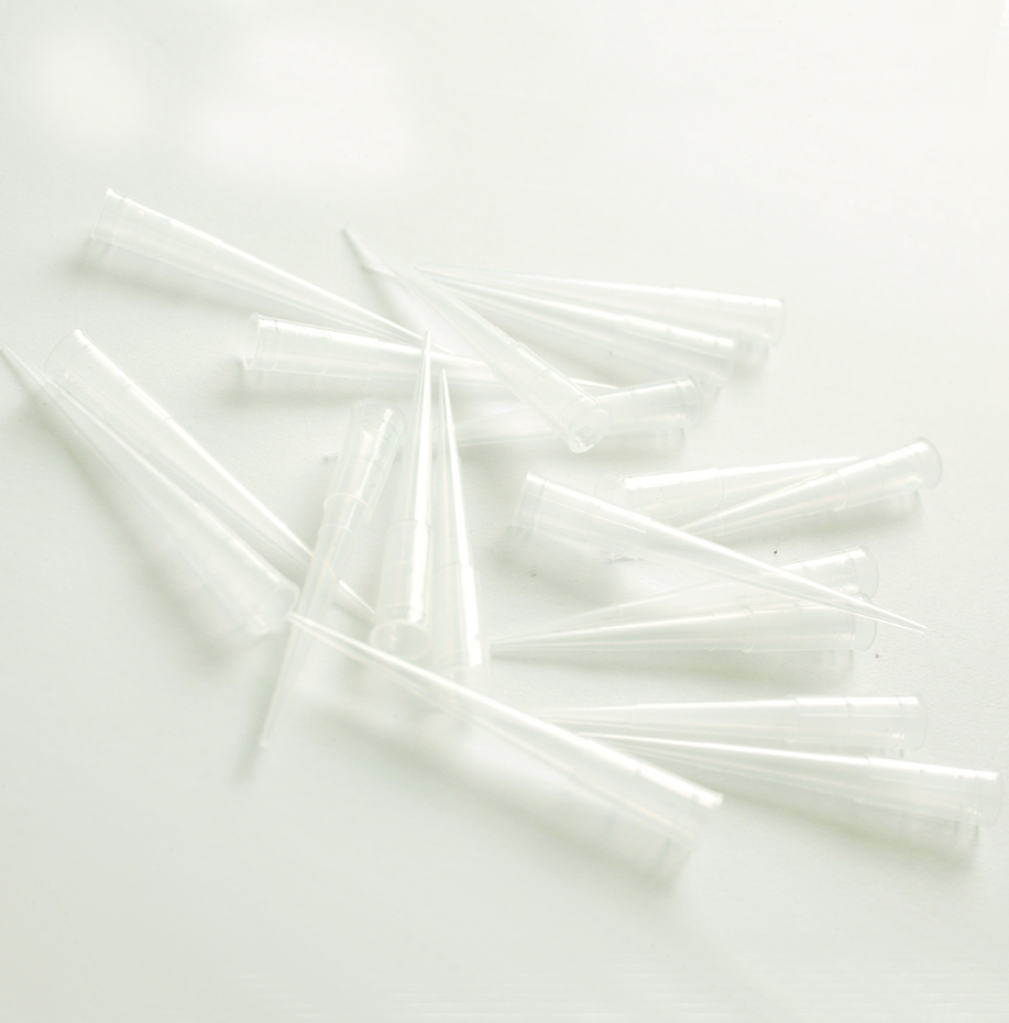 Translucid tips for pipette P200