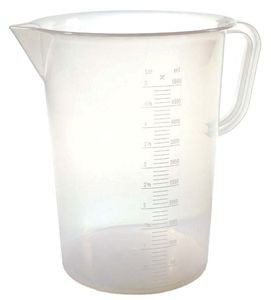 photo Graduated jug - 3 liters of plastic