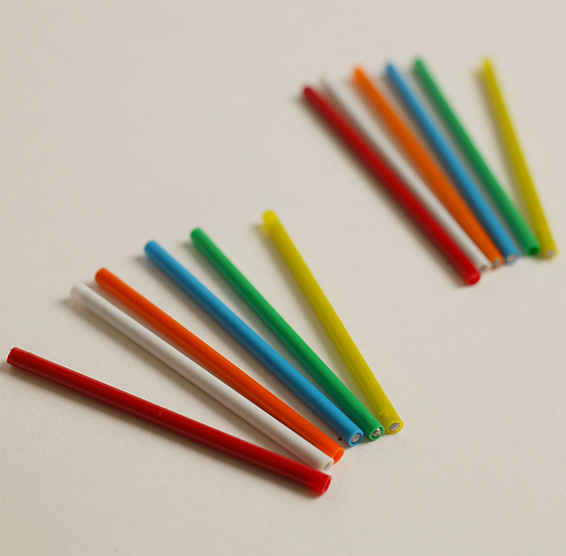 photo Identification rods for mini and medium straws