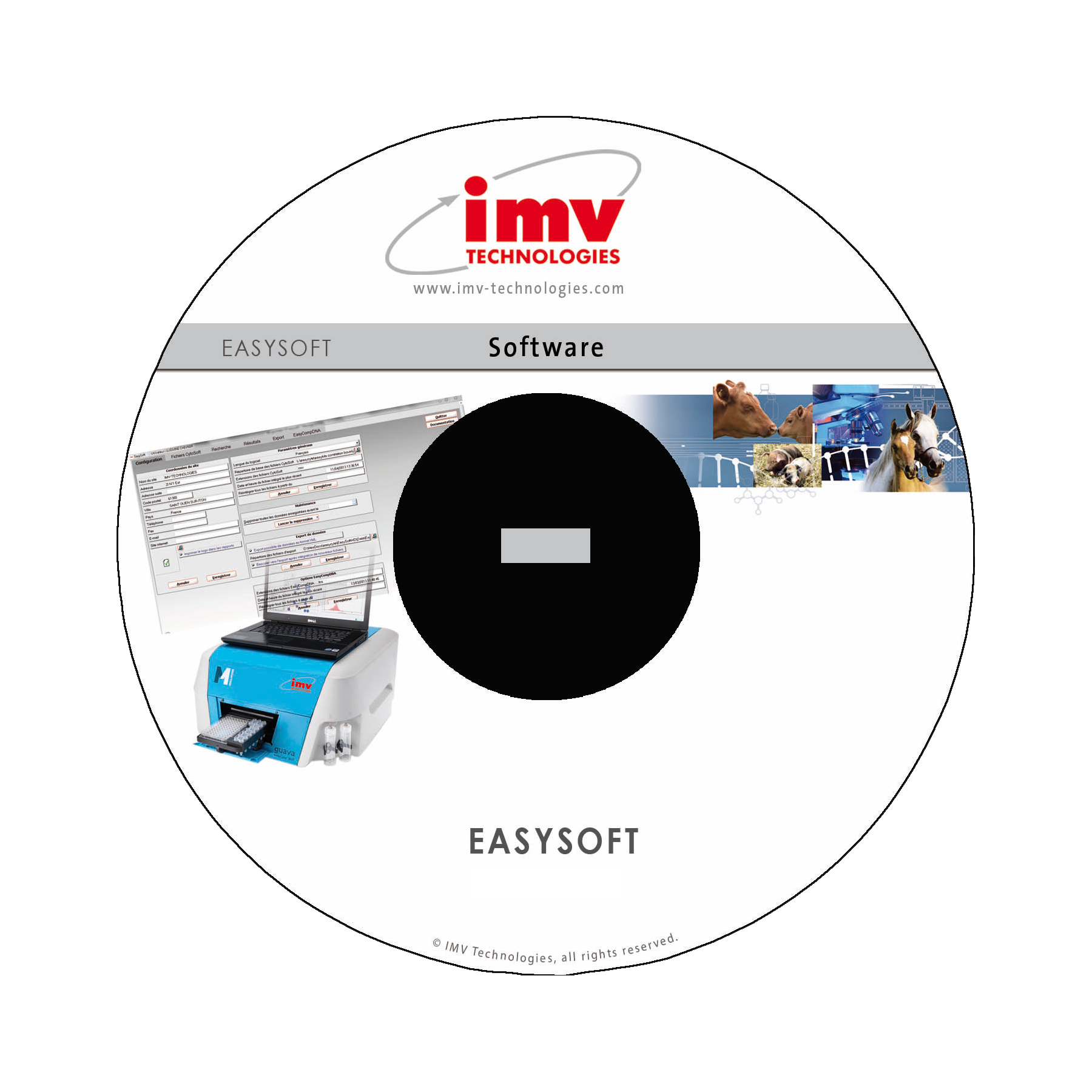 photo EasySoft software for Easycyte II