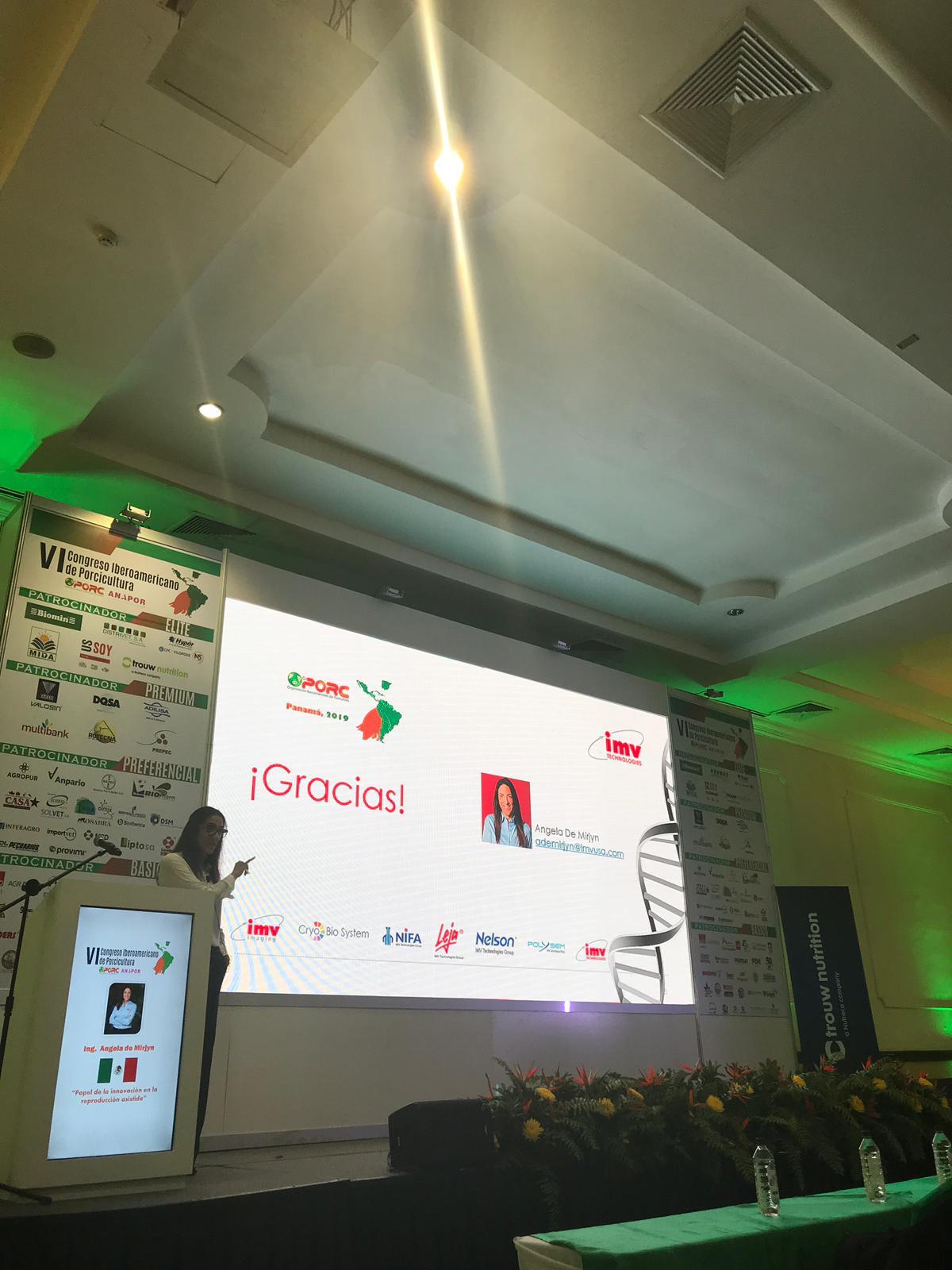 Great turnout to see IMV Technologies at OIPORC 2019 in Panama!